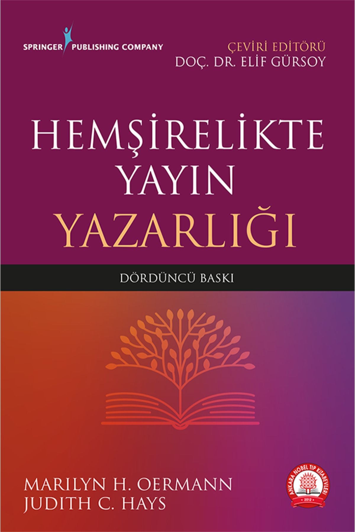 Hemşirelikte Yayın Yazarlığı kitap kapağı