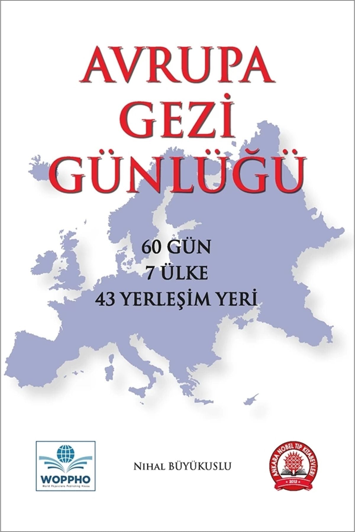 Avrupa Gezi Günlüğü kitap kapağı