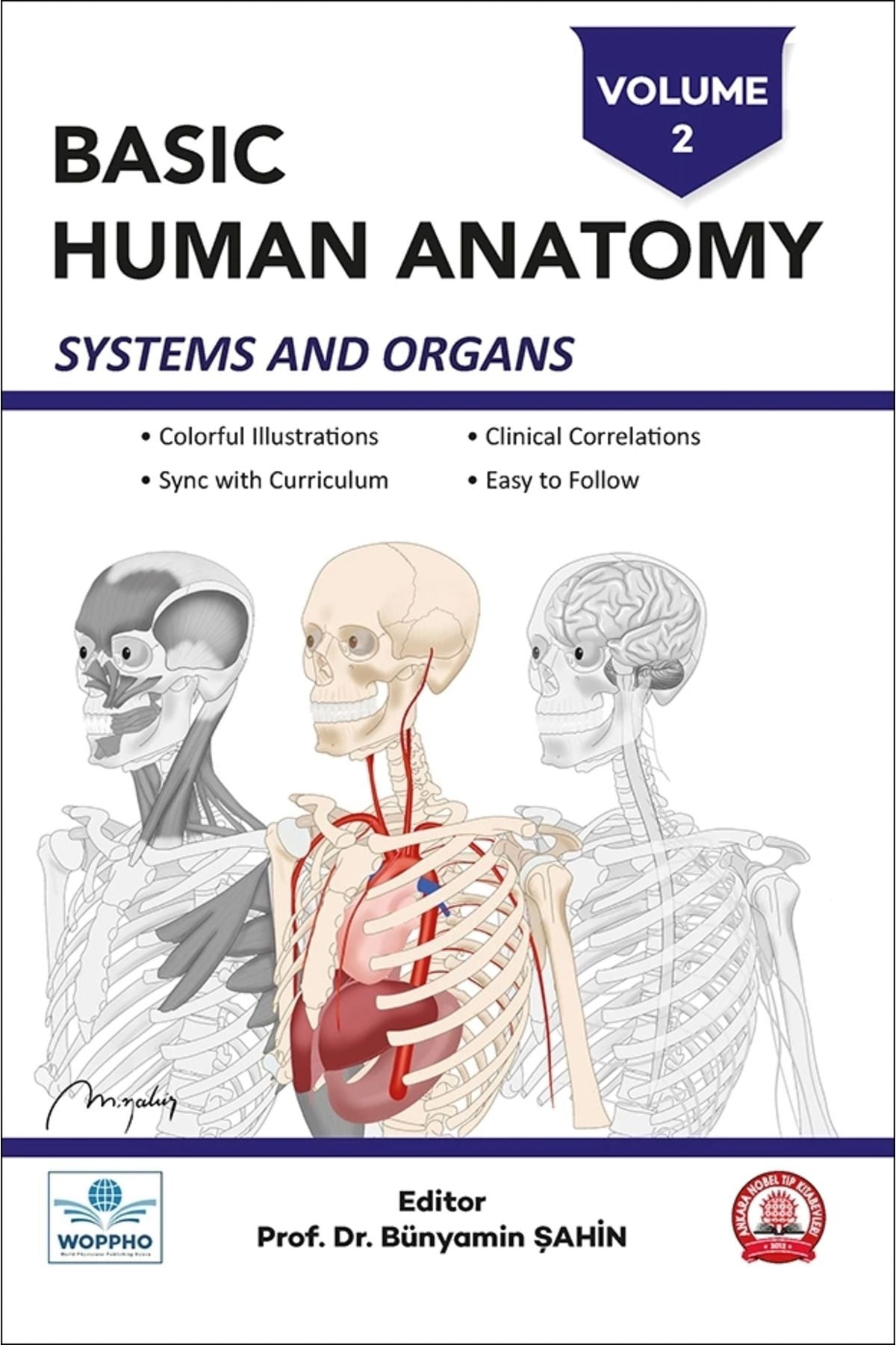 Basic Human Anatomy Systems And Organs Volume-2 kitap kapağı