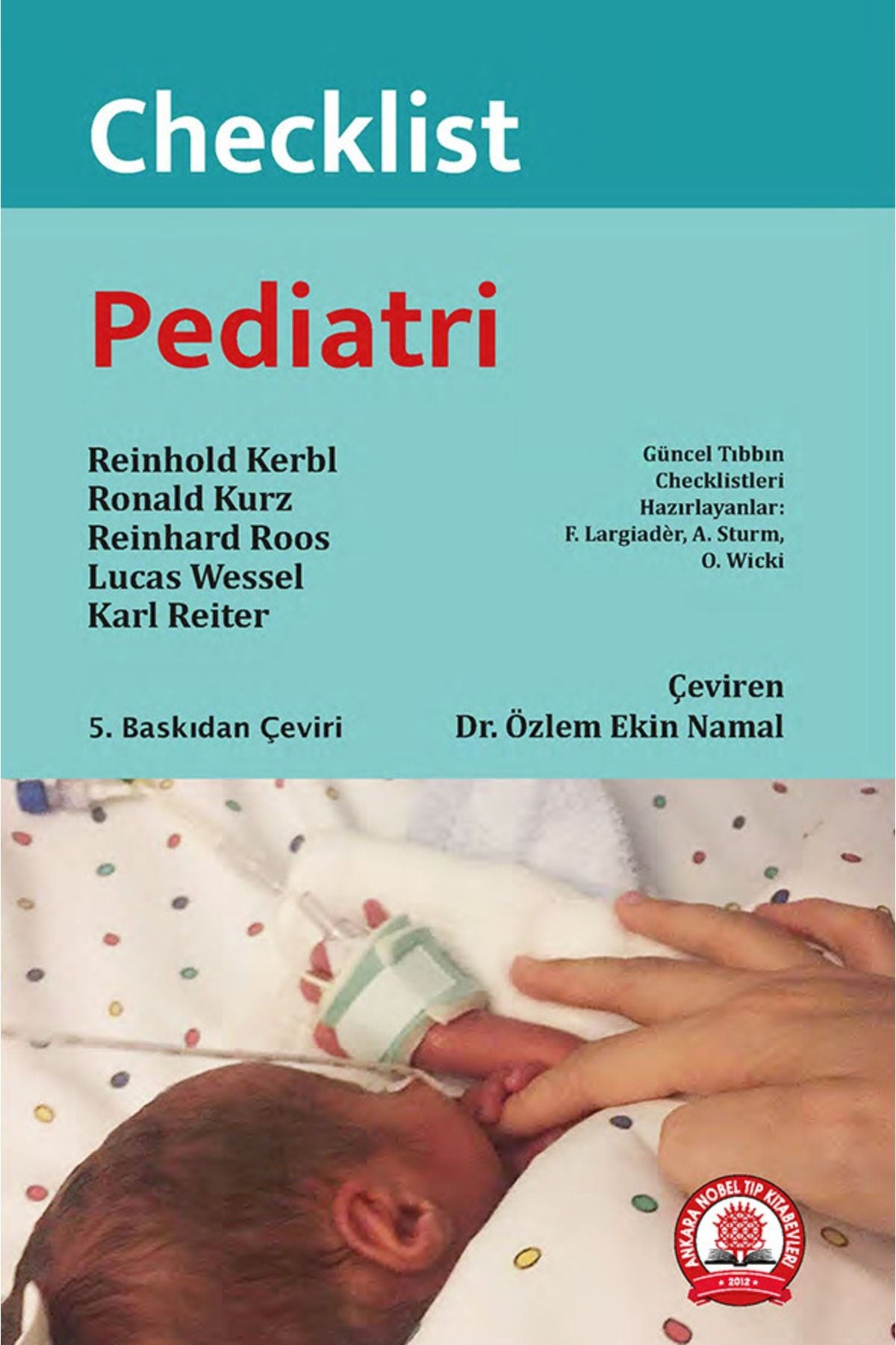 Checklist Pediatri kitap kapağı
