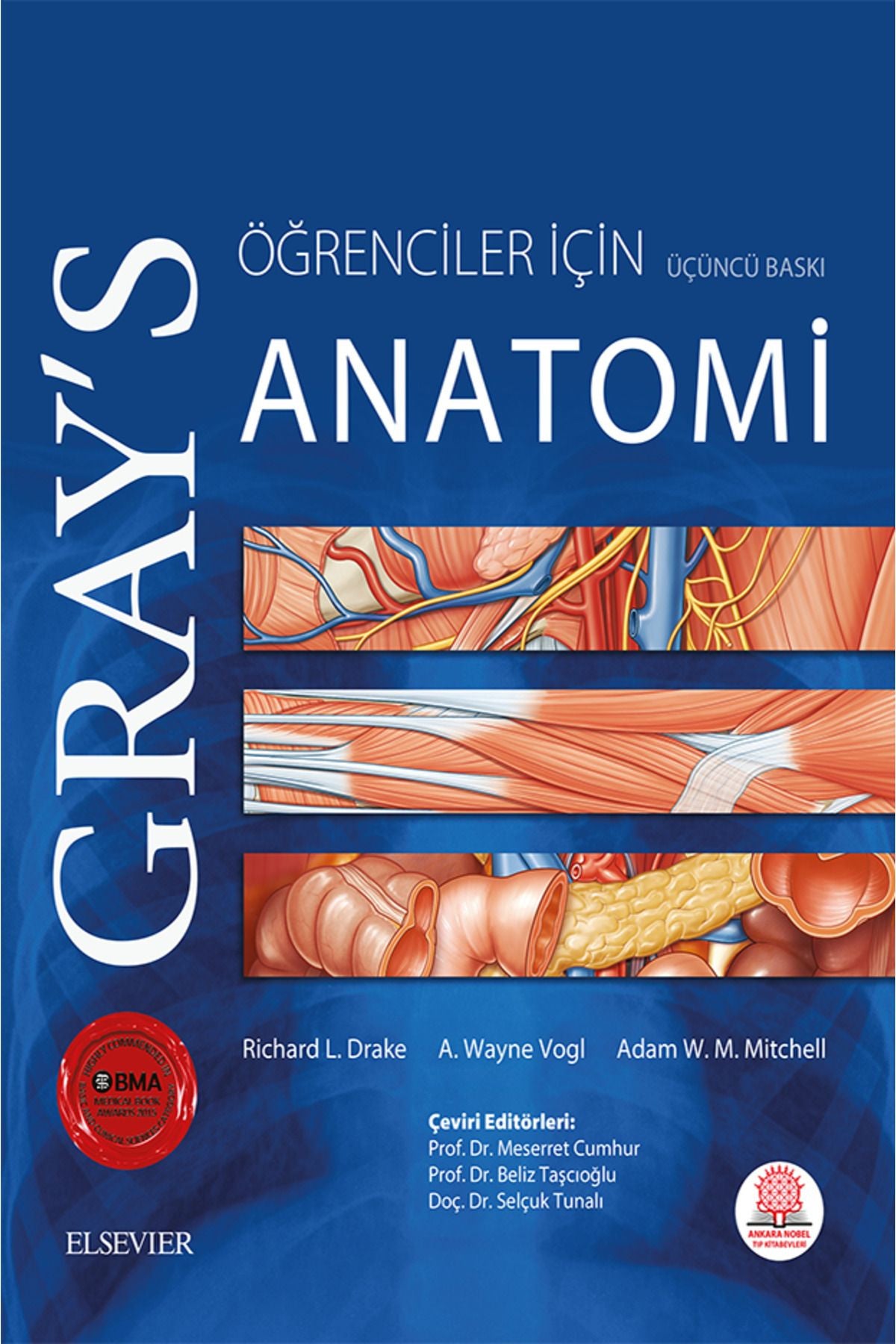Gray'S Anatomi Öğrenciler Için kitap kapağı