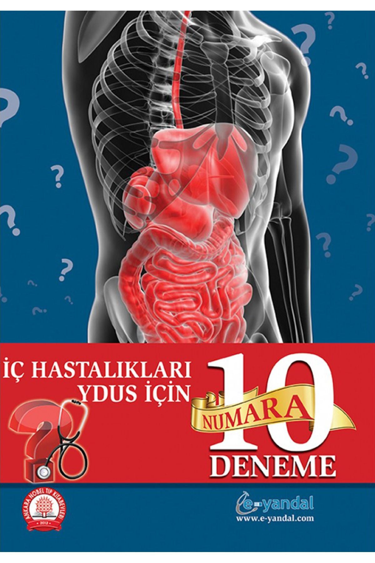 İç Hastalıkları Ydus Için 10 Numara 10 Deneme kitap kapağı