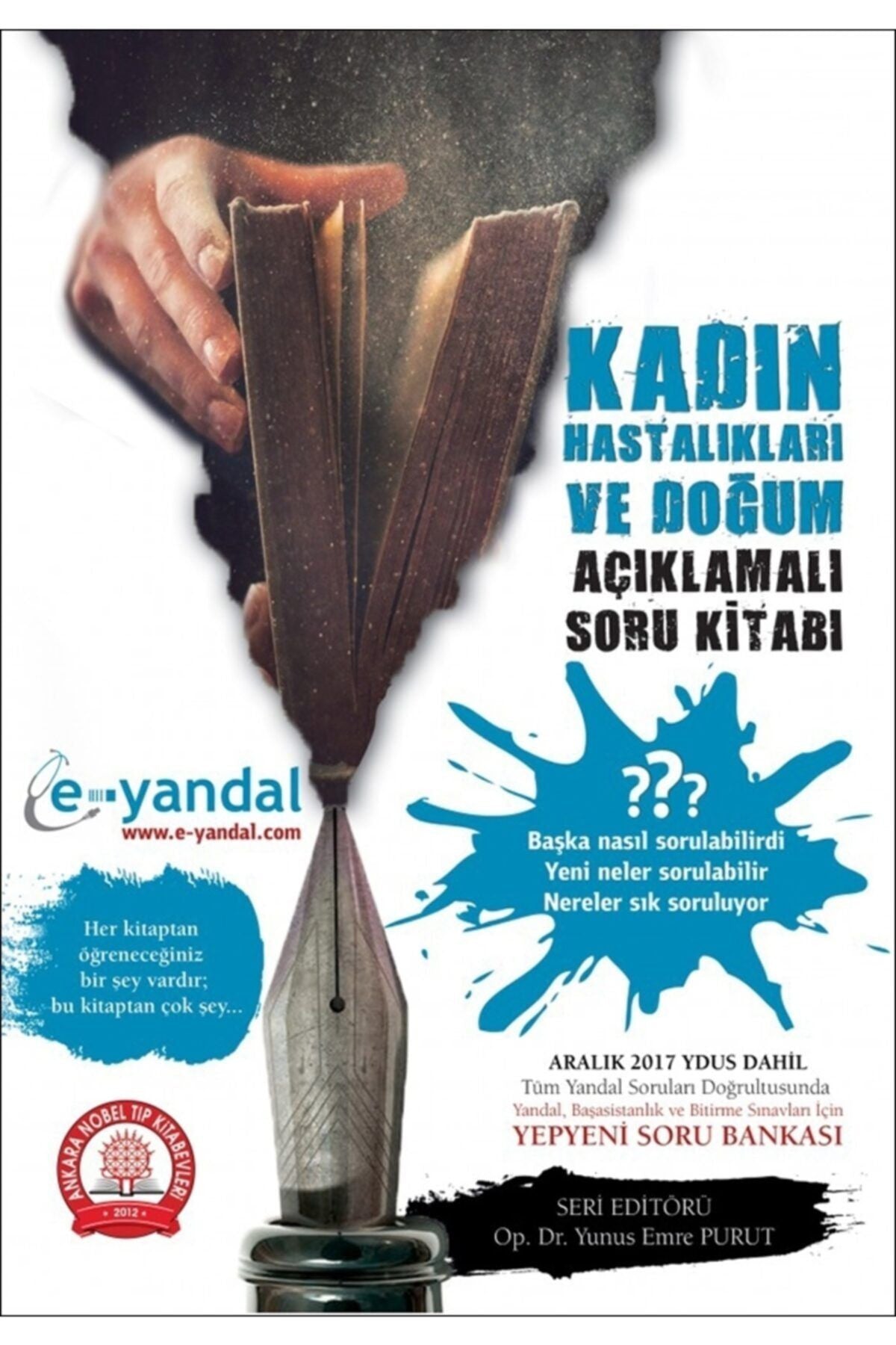 Kadın Hastalıkları Ve Doğum Açıklamalı Soru Kitabı kitap kapağı