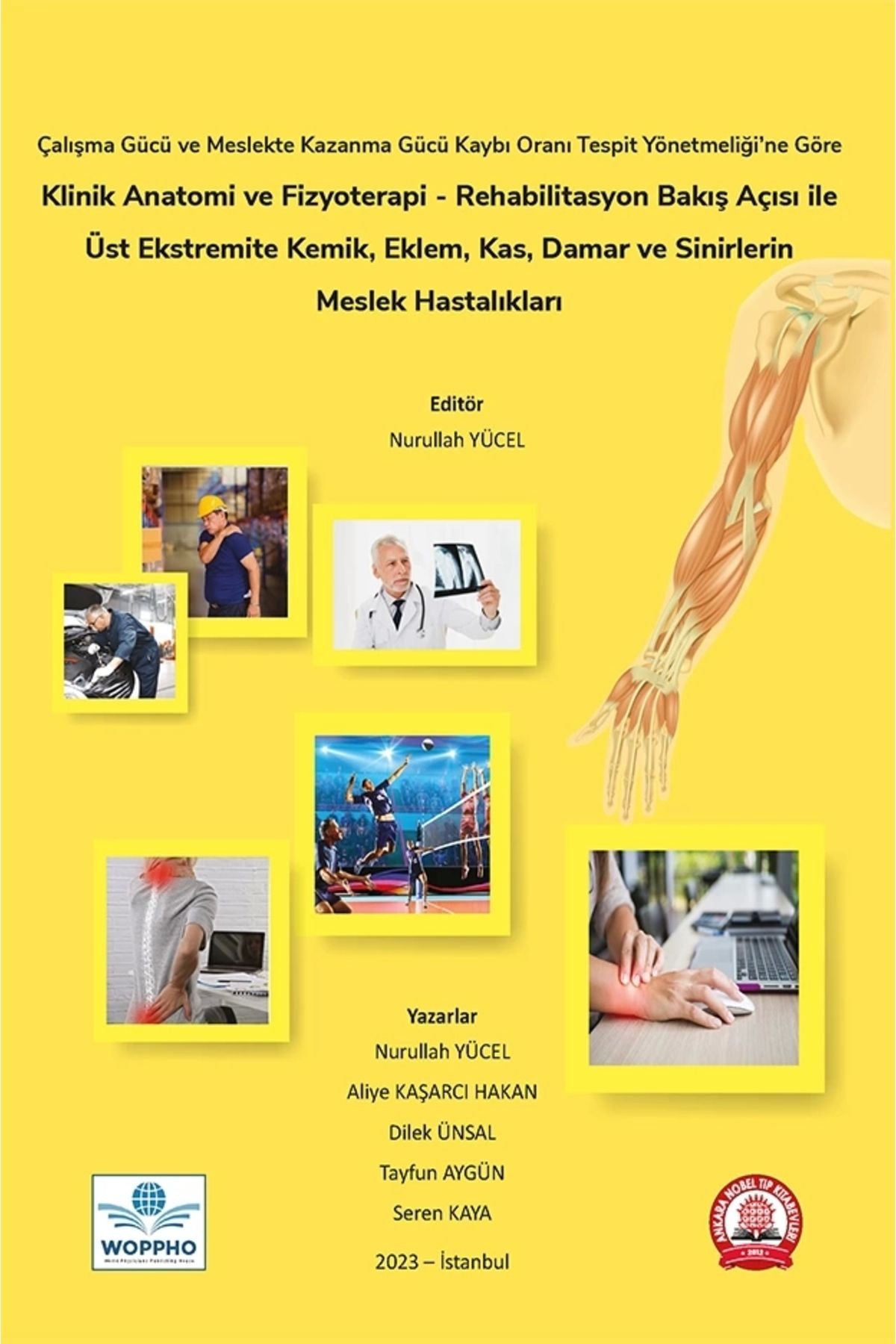 Klinik Anatomi Ve Fizyoterapi - Rehabilitasyon Bakış Açısı İle Üst Ekstremite Kemik, Eklem, Kas kitap kapağı
