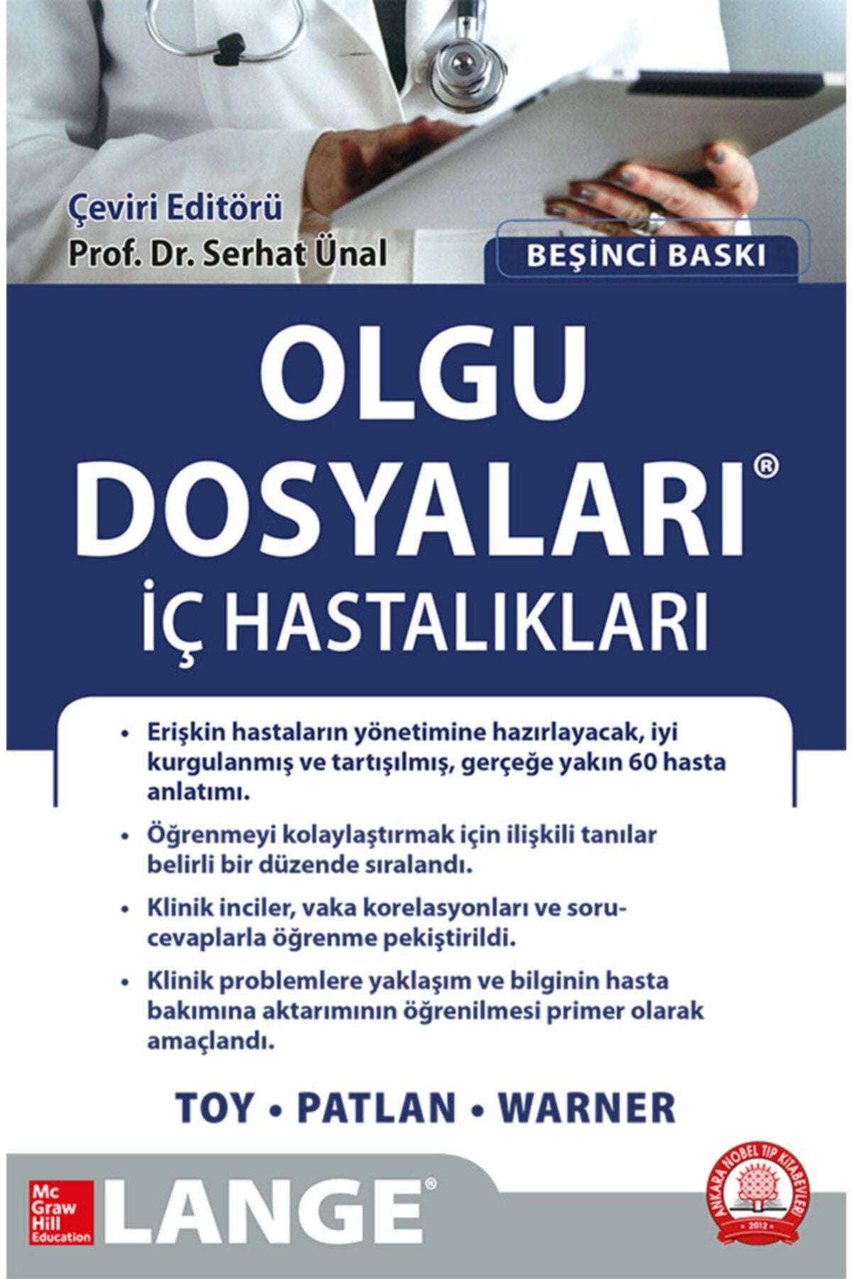 Olgu Dosyaları Iç Hastalıkları 2018 kitap kapağı