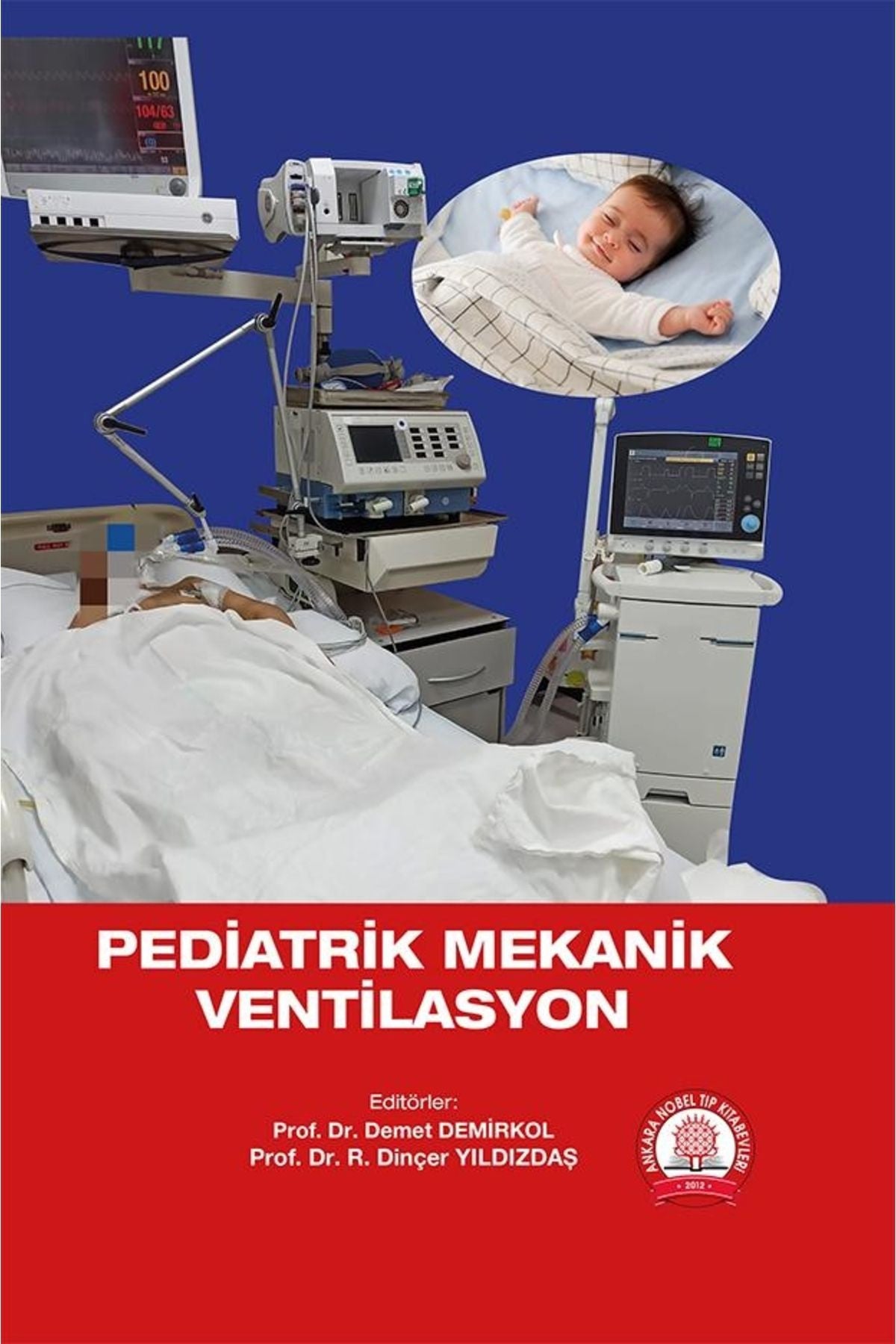 Pediatrik Mekanik Ventilasyon kitap kapağı