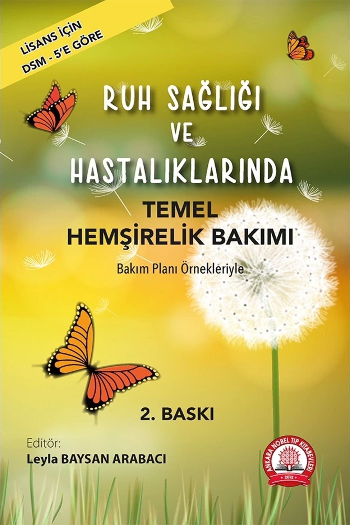 Ruh Sağlığı Ve Hastalıklarında Temel Hemşirelik Bakımı kitap kapağı