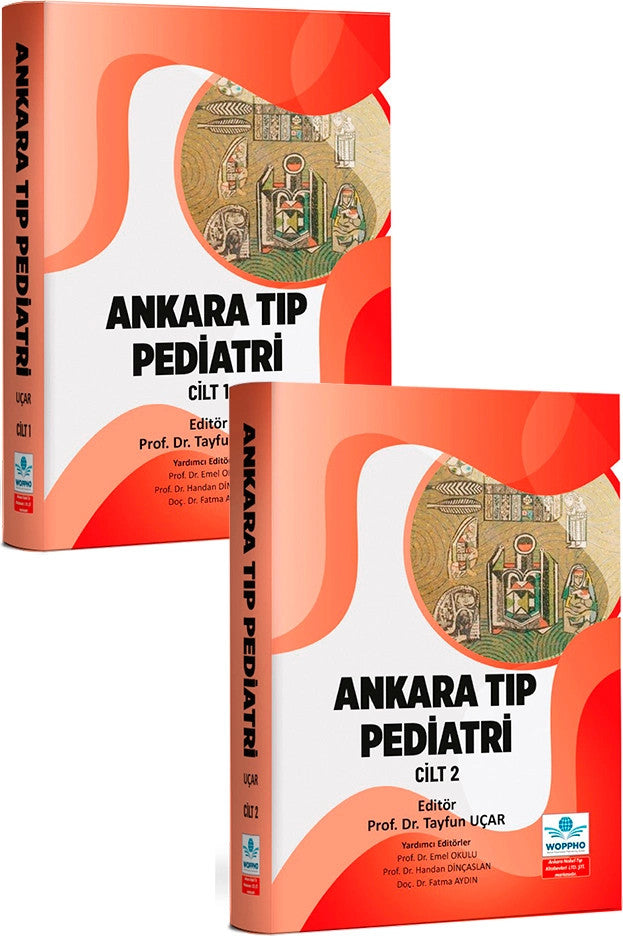 Ankara Tıp Pediatri 2 Cilt kitap kapağı