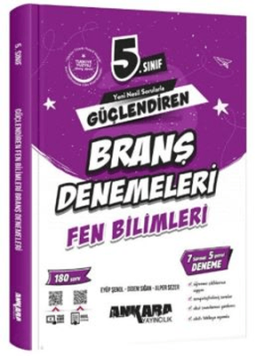 5. Sınıf Fen Bilimleri Güçlendiren Branş Denemeleri - Eyüp Şenol kitap kapağı