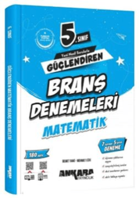 5. Sınıf Matematik Güçlendiren Branş Denemeleri - Mehmet Eğri kitap kapağı