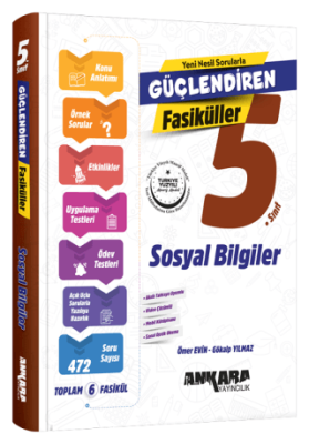 5. Sınıf Sosyal Bilgiler Güçlendiren Fasiküller - Ömer Evin kitap kapağı