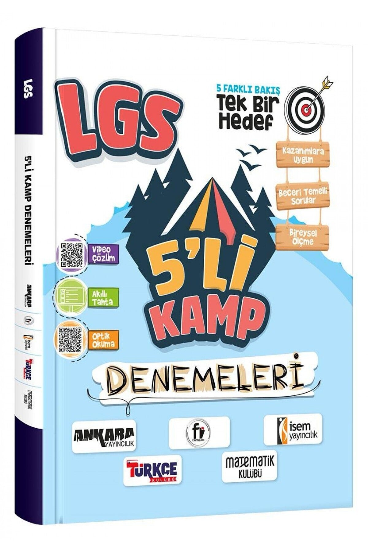 Ankara Yayınları 5 Farklı Yayın Tek Bir Hedef Lgs Denemeleri 2026 kitap kapağı