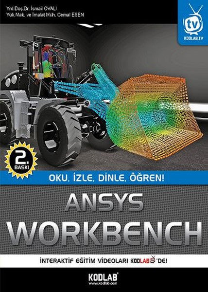 Ansys Workbench - Cemal Esen kitap kapağı