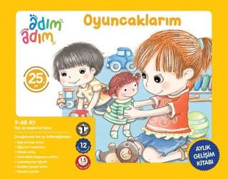 Oyuncaklarım - 25. Ay Gelişim Kitabı | Adım Adım Bebek Eğitimi (Ciltsiz)  - Resim 1