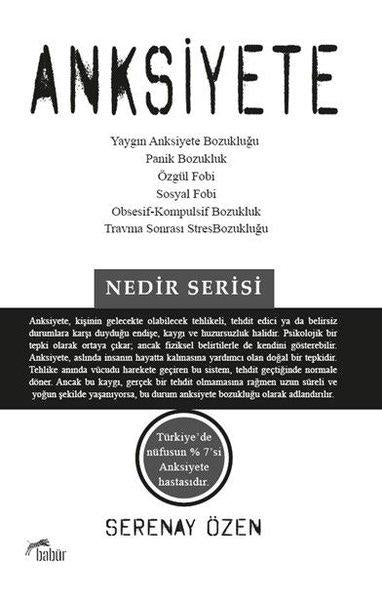 Anksiyete - Nedir Serisi | Babür Yayınları (İnce Kapak)  - Resim 1