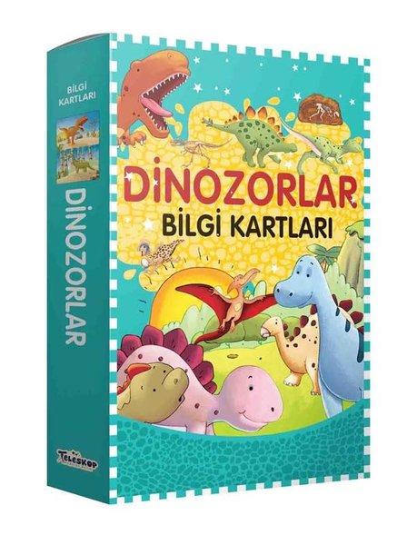 Dinozorlar - Bilgi Kartları | Teleskop Popüler Bilim (İnce Kapak)  - Resim 1
