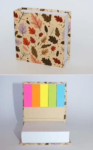 Yapışkan Notluklu Küp Defter 2 | Wenote Tasarım - Resim 1