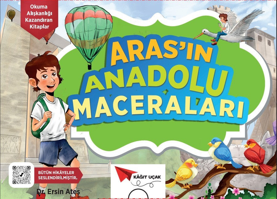 Aras'ın Anadolu Maceraları kitap kapağı