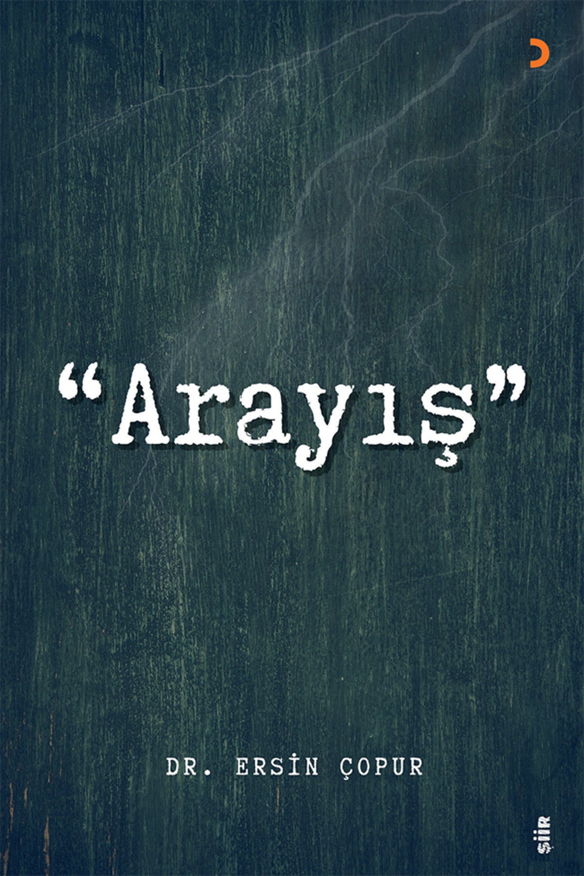 “Arayış” & Ersin Çopur kitap kapağı