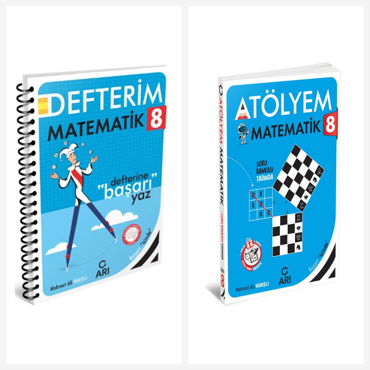 Arı 8. Sınıf Matematik Akıllı Defter ve Atölyem Serisi Set 2 Kitap Arı Yayınları kitap kapağı