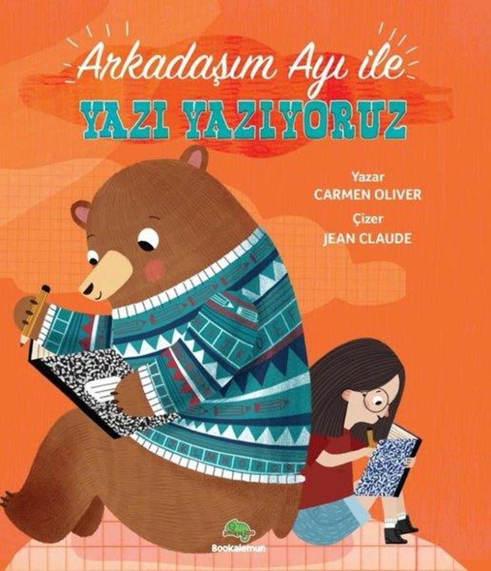 Arkadaşım Ayı İle Yazı Yazıyoruz | Bookalemun Yayınları