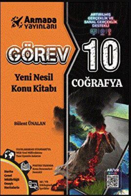 10. Sınıf Görev Coğrafya Yeni Nesil Konu Kitabı - Bülent Ünalan kitap kapağı