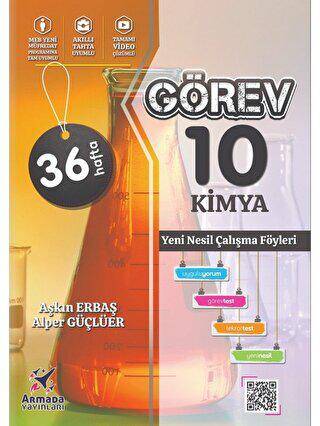 Armada 10.Sınıf Görev Kimya Çalışma Föyleri - Armada Yayınları - Kolektif kitap kapağı
