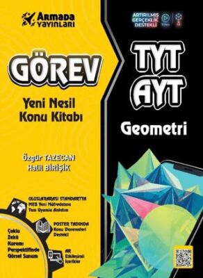 Armada Yayınları Armada Görev TYT AYT Yeni Nesil Geometri Konu Kitabı - Özgür Tazecan kitap kapağı