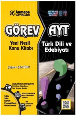 Armada Yayınları Görev Yks Ayt Edebiyat Konu Kitabı Yeni Nesil - Çiğdem Şentürk kitap kapağı