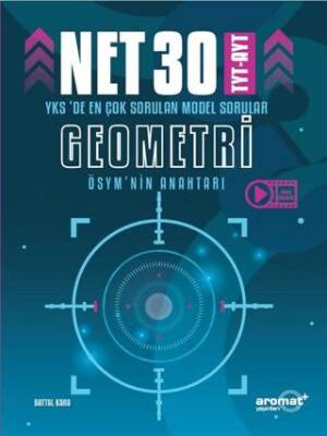 TYT AYT Geometri 30 Net Model Sorular Soru Bankası - Battal Kara kitap kapağı