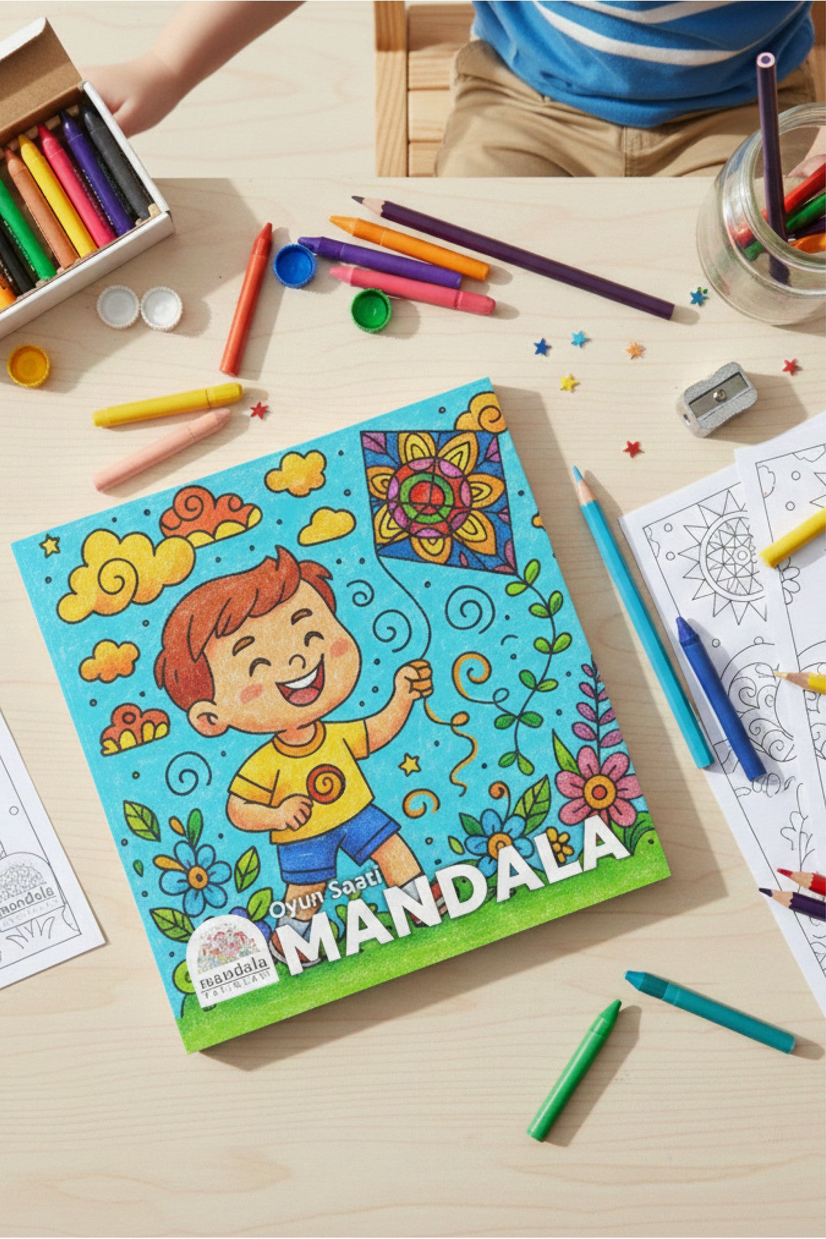 Art Terapi Mandala Yayınları Mandala Çocuklar İçin Boyama Kitabı kitap kapağı