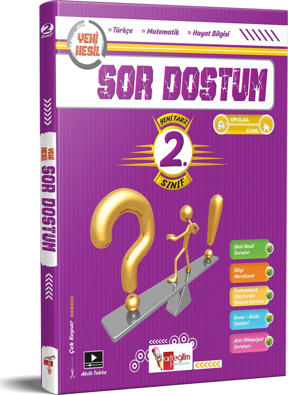 Artı Eğitim 2025 2. Sınıf Yeni Nesil Yeni Tarz Sor Dostum kitap kapağı