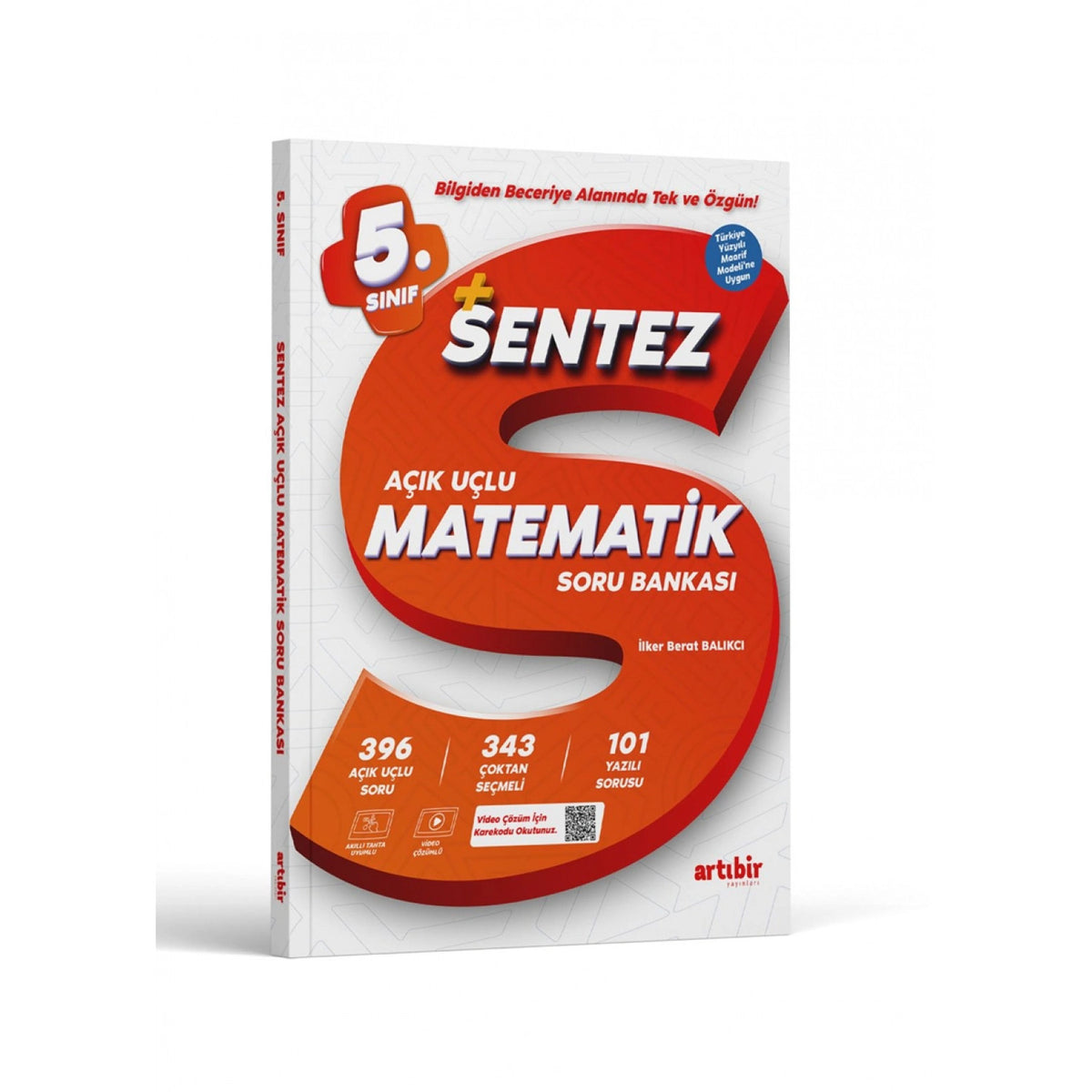 Artıbir Yayınları 5. Sınıf Sentez Matematik Açık Uçlu Soru Bankası kitap kapağı
