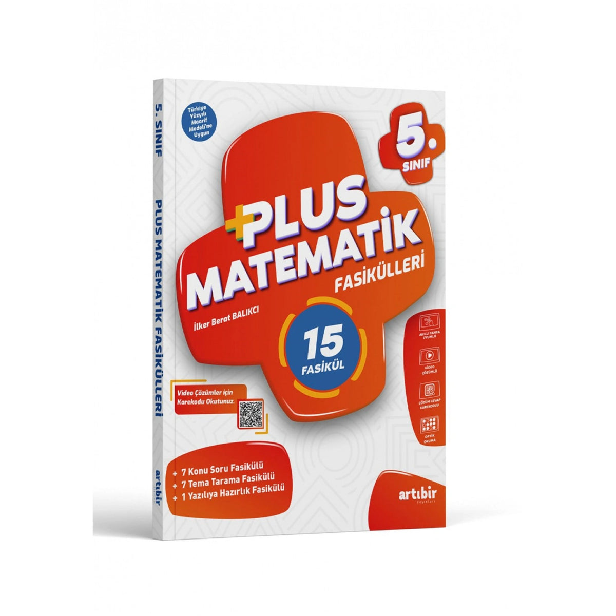 Artıbir Yayınları 5.Sınıf Plus Matematik 15 Fasikül kitap kapağı