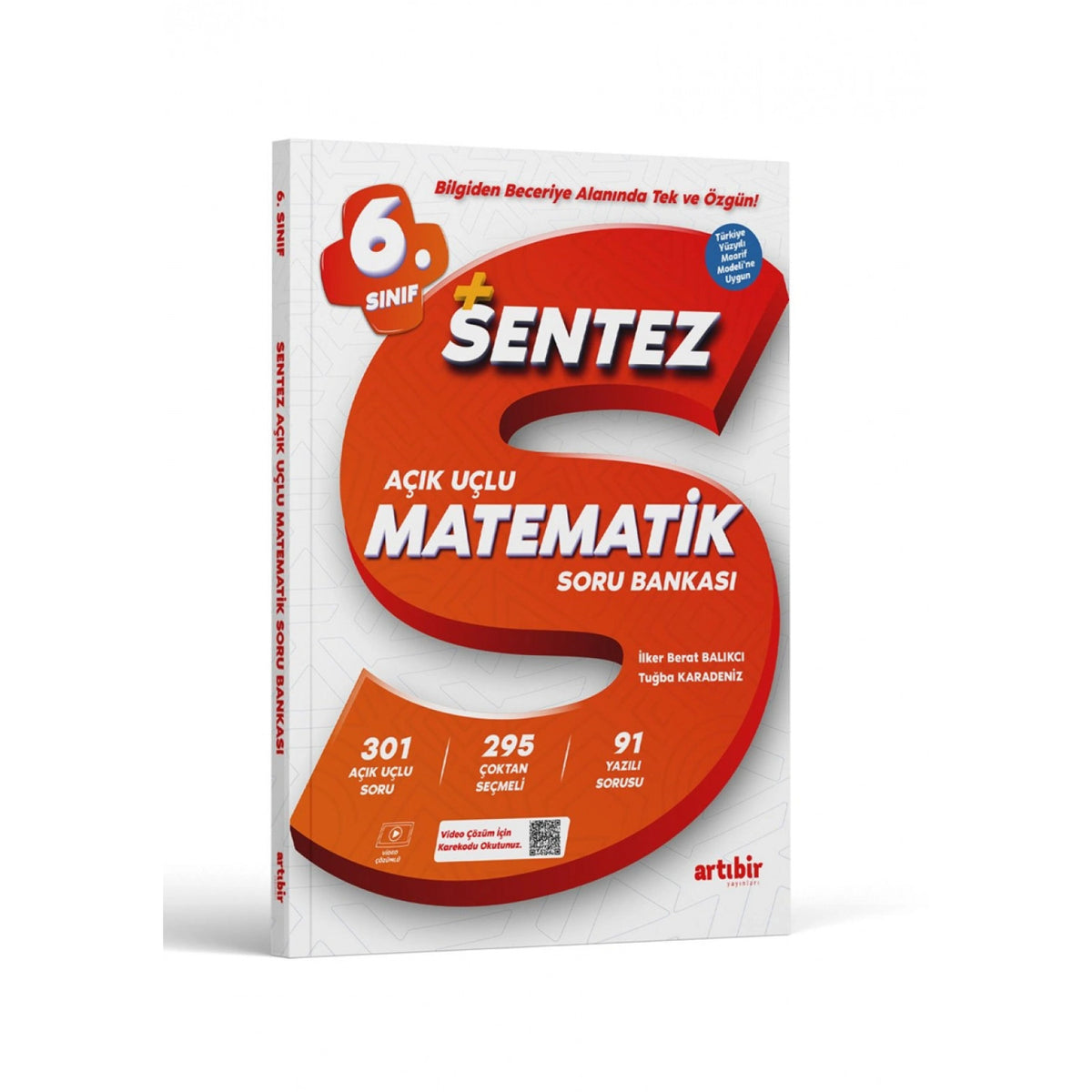 Artıbir Yayınları 6. Sınıf Sentez Matematik Açık Uçlu Soru Bankası kitap kapağı