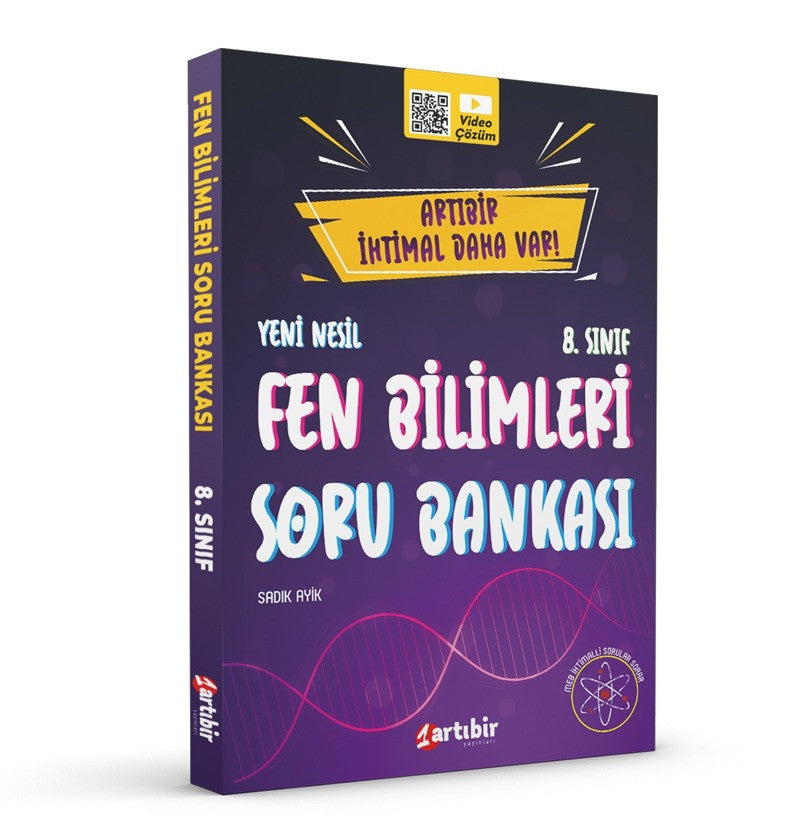 Artıbir Yayınları 8. Sınıf Lgs Artı Bir İhtimal Daha Var Fen Bilimleri Soru 0922 kitap kapağı