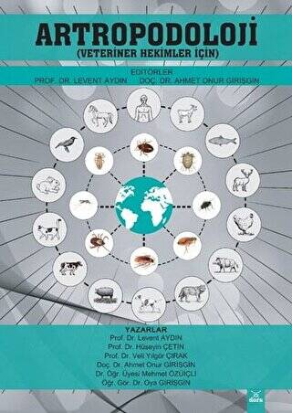 Artropodoloji - Doç.Dr. Levent Aydın kitap kapağı