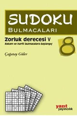 Sudoku Bulmacaları 8 | Yazıt Yayıncılık (Ciltsiz)  - Resim 1