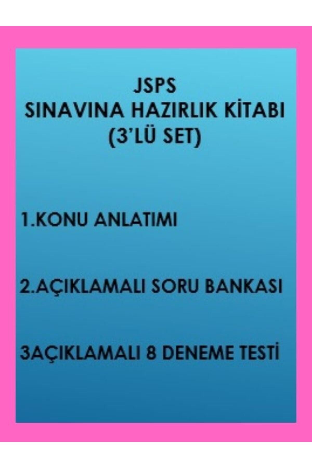 JSPS Sınavına Hazırlık 3’Lü Set (2'İnci Tür) kitap kapağı