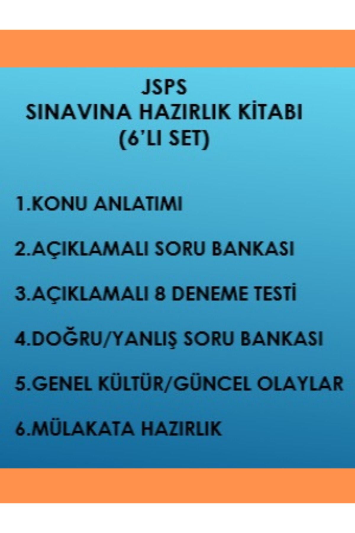 JSPS Sınavına Hazırlık 6’Lı Set (2) kitap kapağı