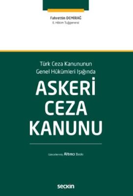 Askeri Ceza Kanunu - Fahrettin Demirağ kitap kapağı