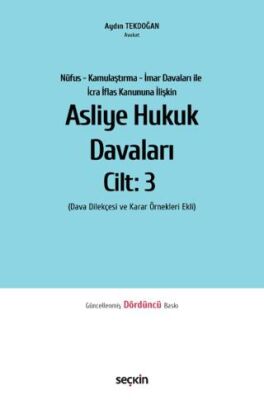 Asliye Hukuk Davaları C: 3 - Aydın TEKDOĞAN kitap kapağı