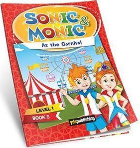 At the Carnival - Sonic and Monic Level 1 Book 5 - Kolektif kitap kapağı