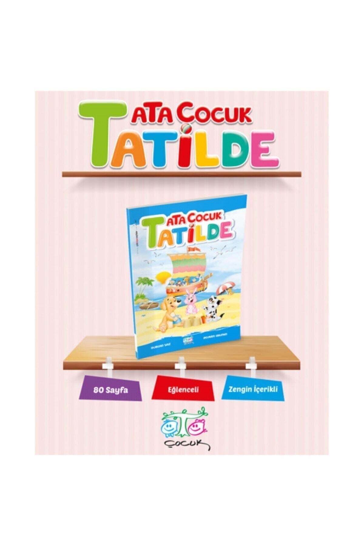 Ata Çocuk Tatilde kitap kapağı