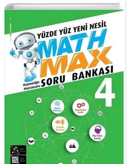 Ata Yayınları 4. Sınıf Math Max Soru Bankası - Faruk Çetin kitap kapağı