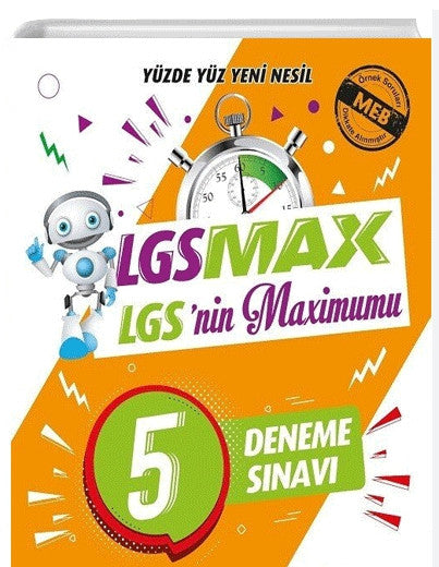 Ata Yayınları 8. Sınıf LGS Max 5'li Deneme Sınavı kitap kapağı