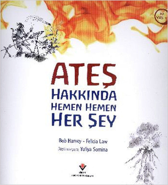 Ateş Hakkında Hemen Hemen Her Şey - Felicia Law kitap kapağı