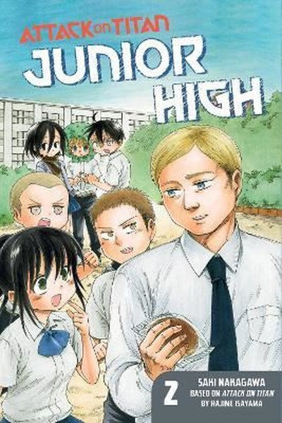 Attack On Titan: Junior High 2 - Hajime İsayama kitap kapağı