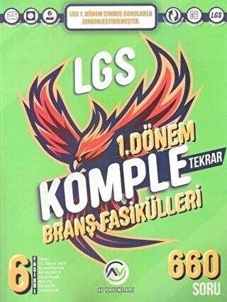 2023 8.Sınıf LGS 1.Dönem Komple Branş Fasikülleri - Kolektif kitap kapağı