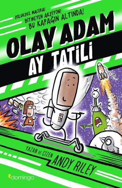 Olay Adam: Ay Tatili | Domingo Yayınevi (İnce Kapak)  - Resim 1